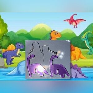 $1🦕DINO EARRINGS🦕NEW🦕$1 WITH ANY $10 ORDER OR MORE